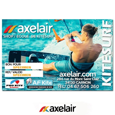 Axel'Air Acompte pour stage de kitesurf 4jours et week-end 2025