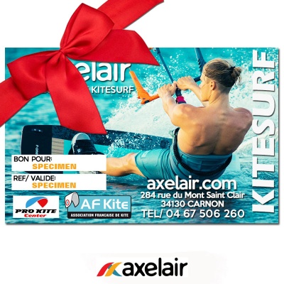 Axel'Air Bon cadeau Axel'Air 100 € 2023