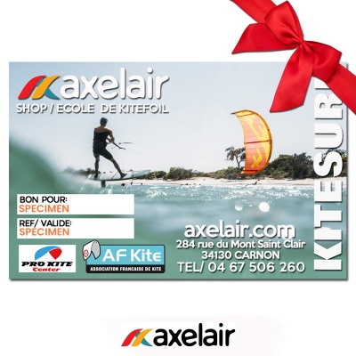 Axel'Air Bon pour un cours de Kitefoil offre de Noël 2025