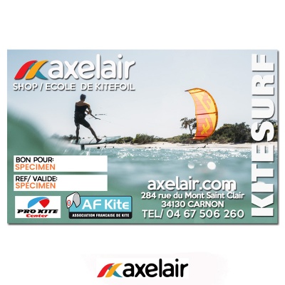 Axel'Air Bon pour un cours de Kitefoil pré-saison 2025