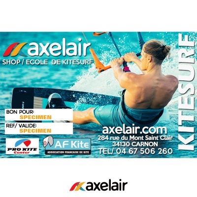 Axel'Air Bon pour un cours de kitesurf basse saison 2022