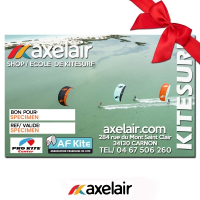 Axel'Air Bon pour un cours de kitesurf full saison offre de Noël 2025