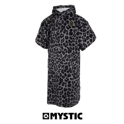 Mystic Poncho Velour Léopard 2025